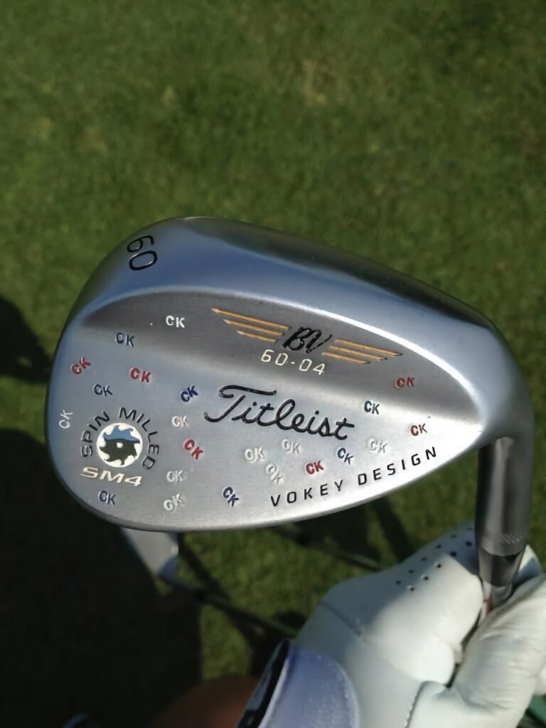 wedge stamping with name or initials