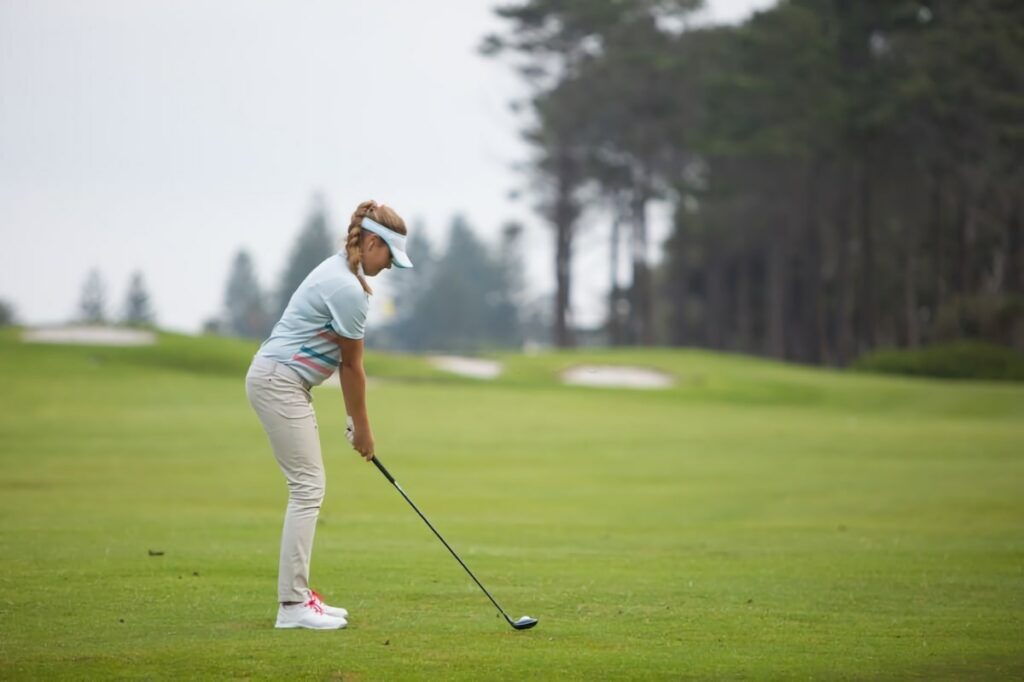 average female golfer club distances