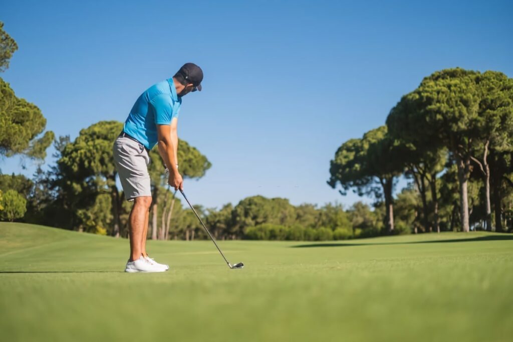 average male golfer club distances