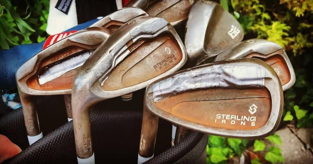does rust affect golf irons