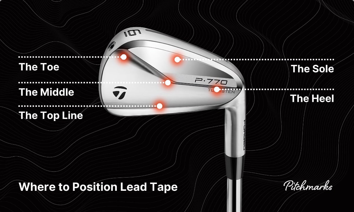 Lead Tape on Irons How to Use It Properly!