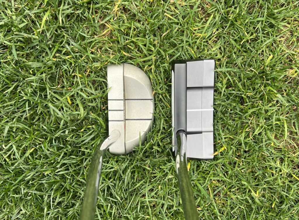 mid mallet vs wide blade putter