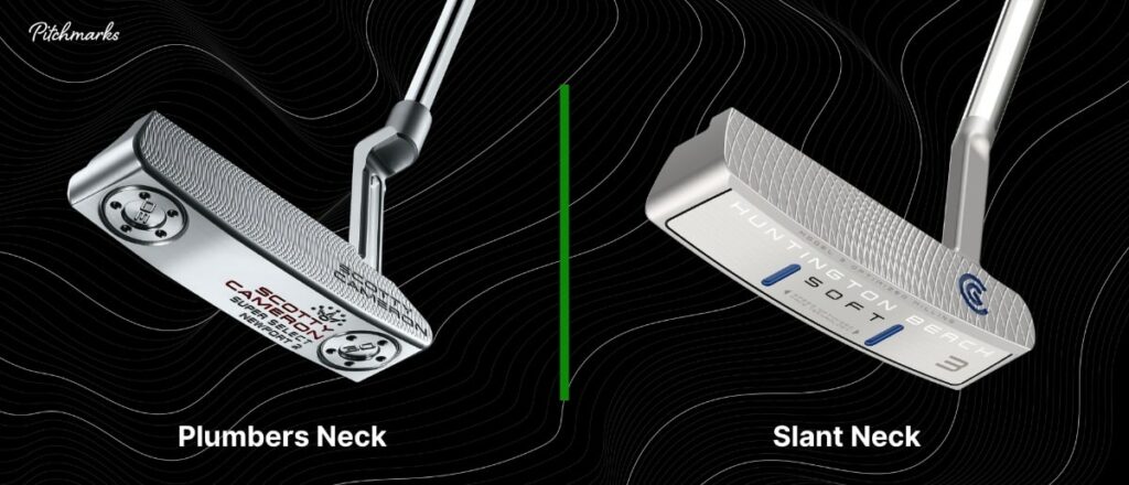 plumbers neck vs slant neck