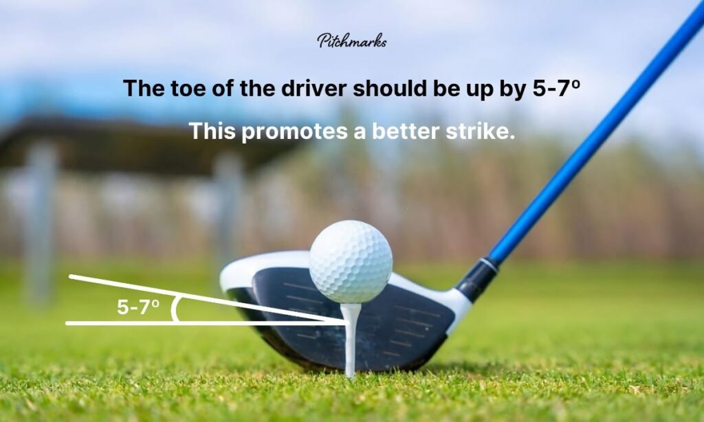 Driver Toe up at Address: Is It Optimal for Strike?