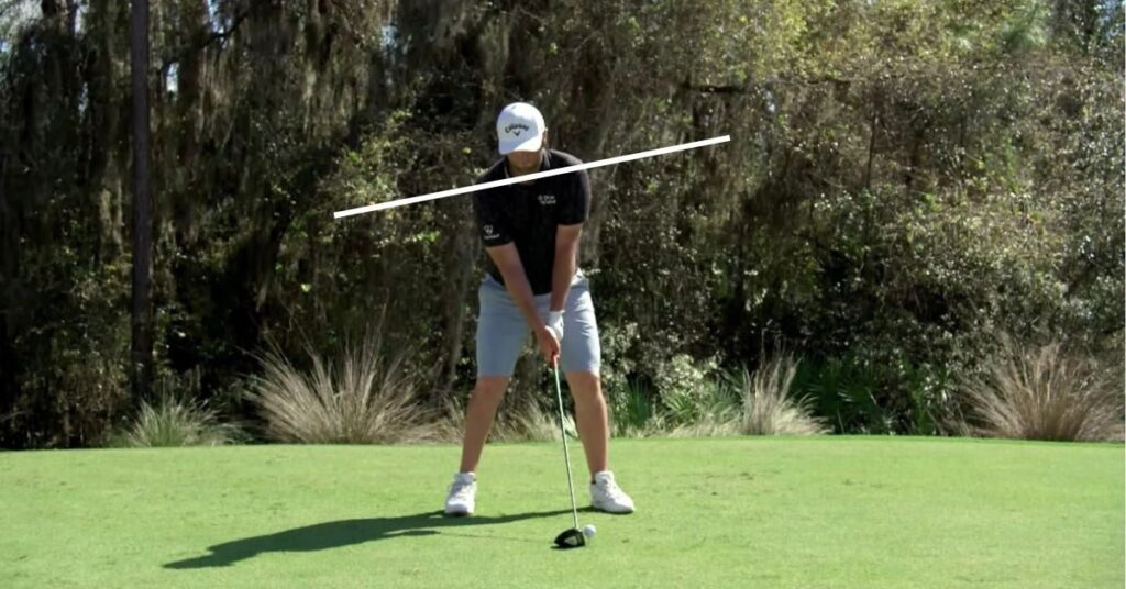 how to add shoulder tilt to the driver swing