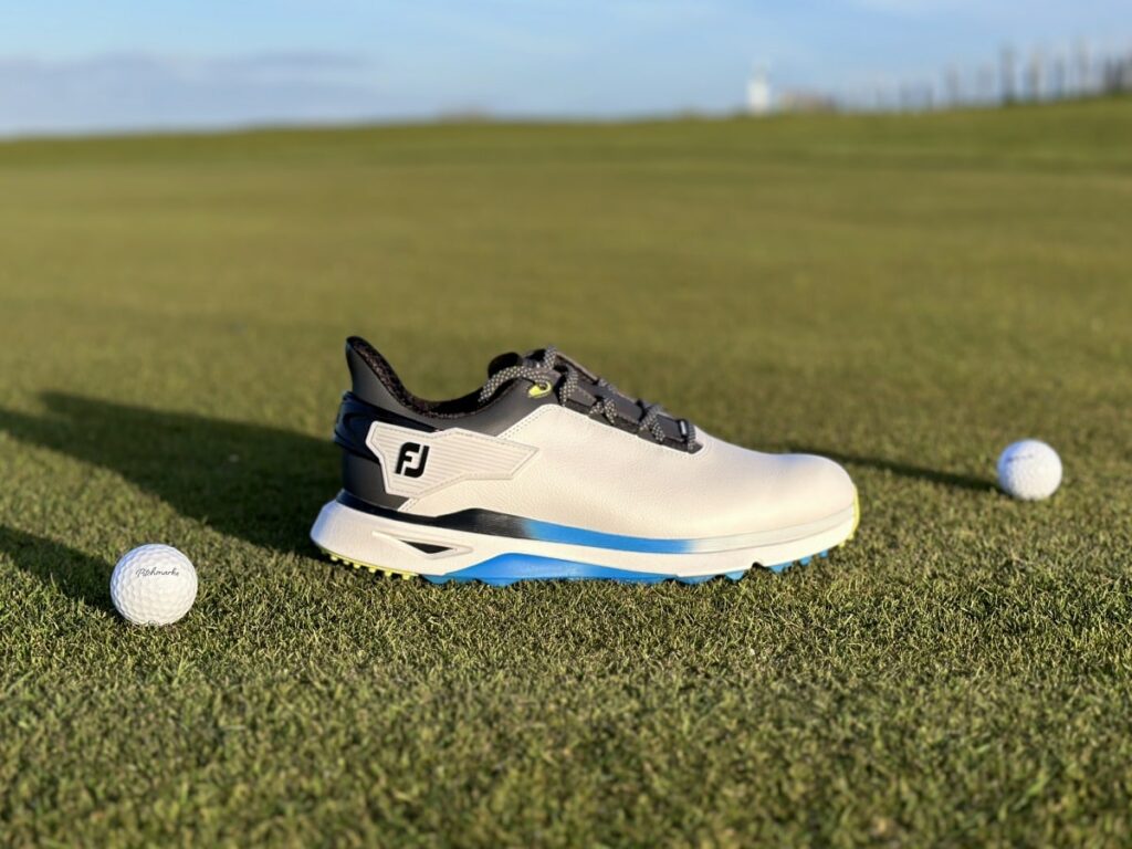 footjoy pro/slx carbon golf shoe side