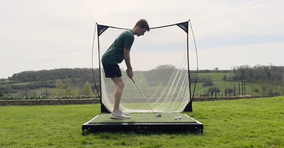 forb winter golf tee frame and hitting mat review